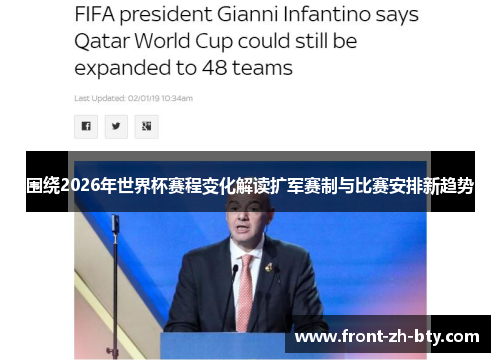 围绕2026年世界杯赛程变化解读扩军赛制与比赛安排新趋势 围绕2026年世界杯赛程变化解读扩军赛制与比赛安排新趋势